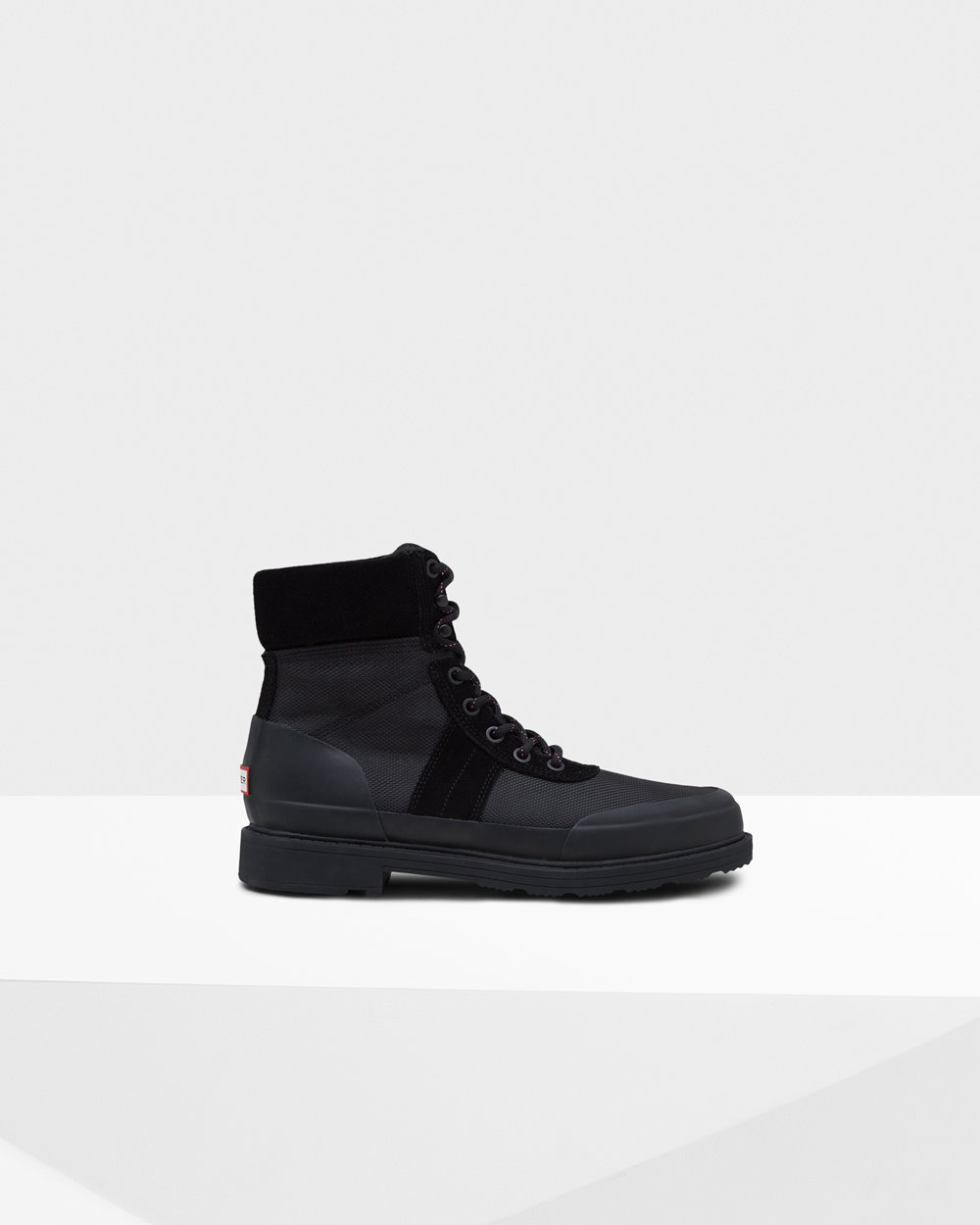 Botines Hunter Mujer Negras Original Insulated Commando 479615-HCU